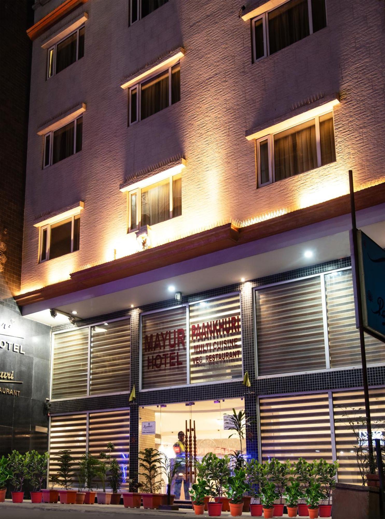 마유르 호텔 뉴델리 외부 사진